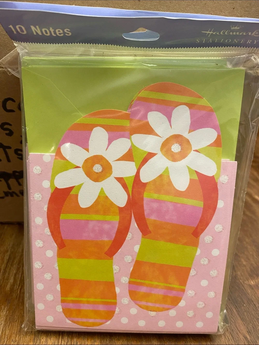 FREE Flip Flop Notecards